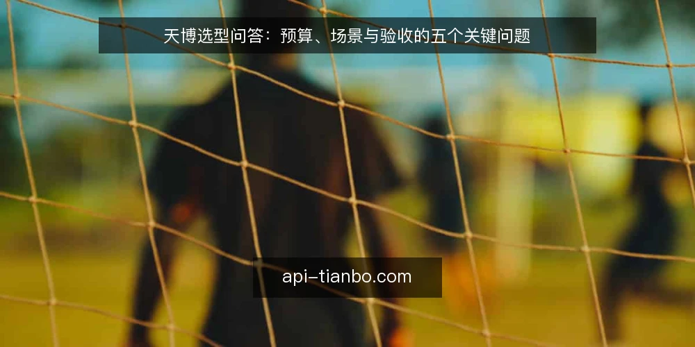 天博选型问答：预算、场景与验收的五个关键问题 — 你的需求边界是什么？ 配图