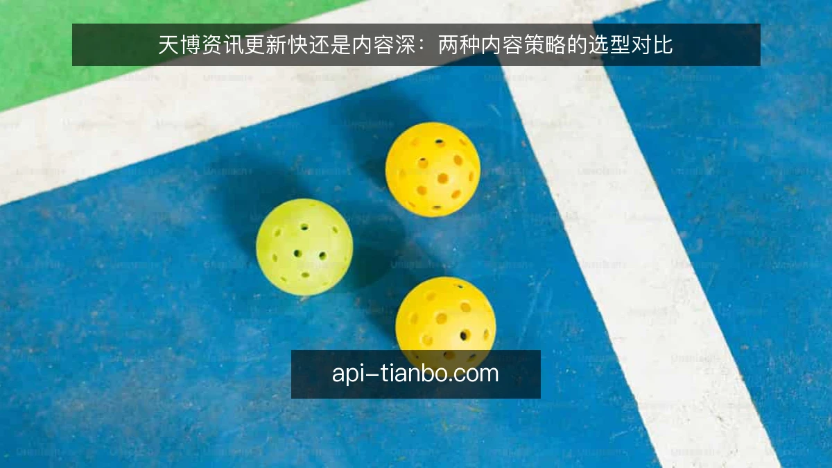 天博资讯更新快还是内容深：两种内容策略的选型对比